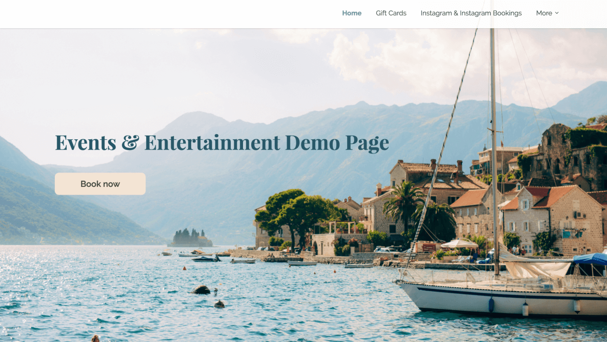 demo page image preview