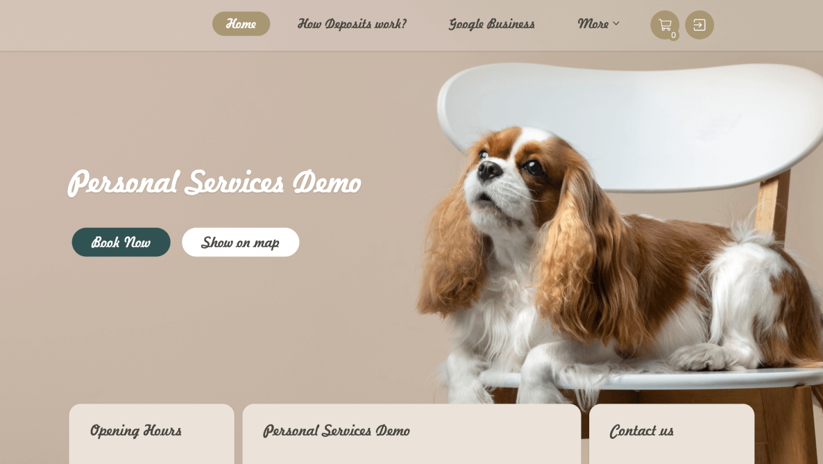 demo page image preview